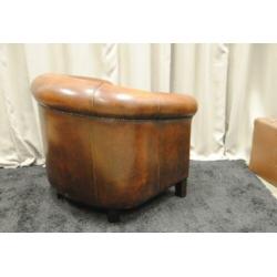 schapenleren fauteuil