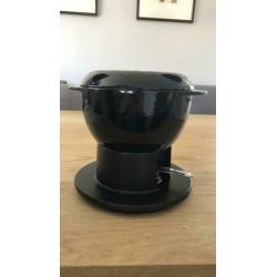 Fondueset zwart merk typhoon