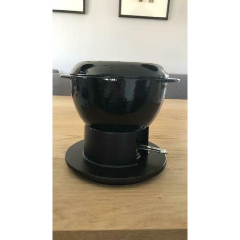 Fondueset zwart merk typhoon