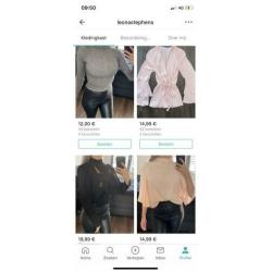 Kleding nieuw, blouse, ongedragen, River Island, roze,Vinted