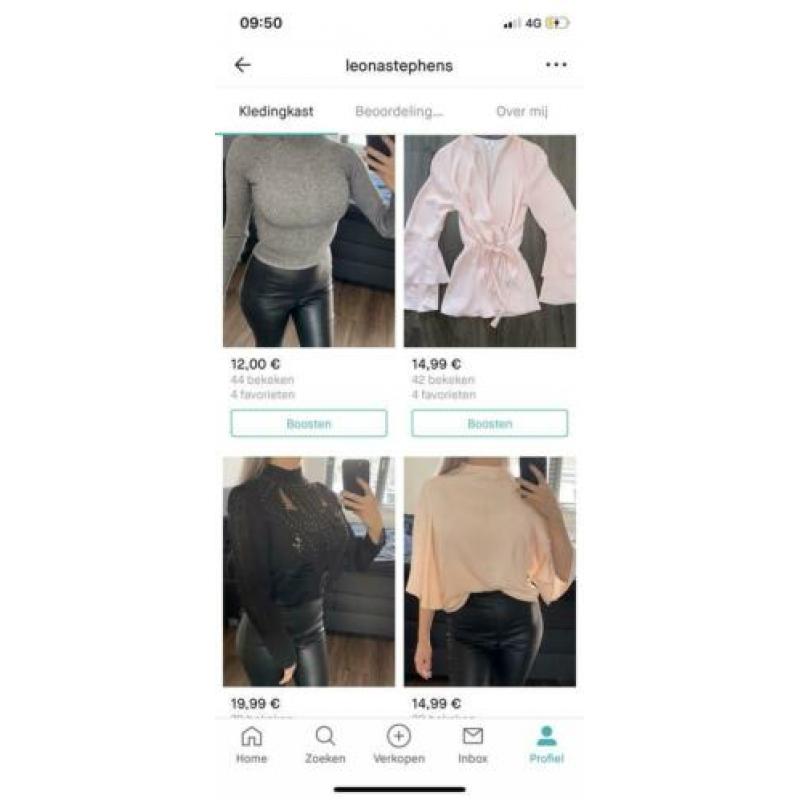 Kleding nieuw, blouse, ongedragen, River Island, roze,Vinted