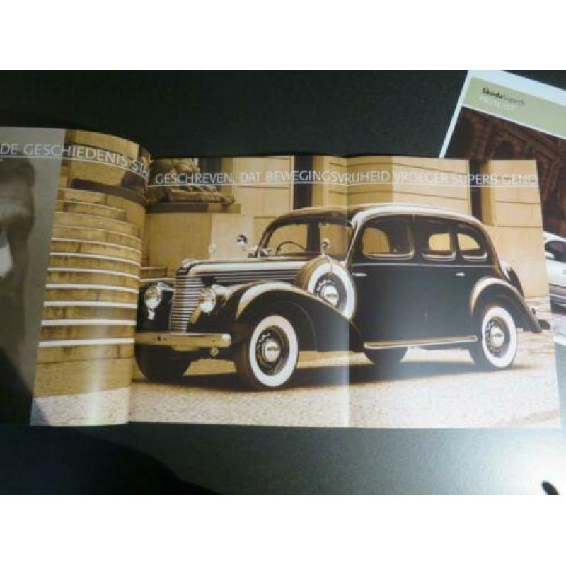autofolder / brochure Skoda Superb modeljaar 2004