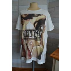 born free, heren shirt in medium - v11