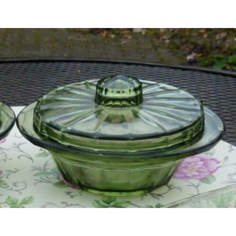 Prachtig Art Deco A.D Copier Leerdam 1939 Neerlandia servies