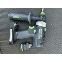Festool slaag schroefmachine