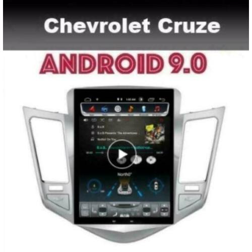Chevrolet Cruze android 9 radio navigatie 10,4 inch wifi dab