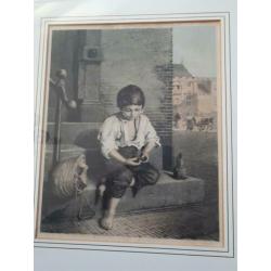 3 kleuren litho C.W. Mieling