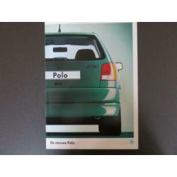 autofolder / brochure Volkswagen Polo modeljaar 1994