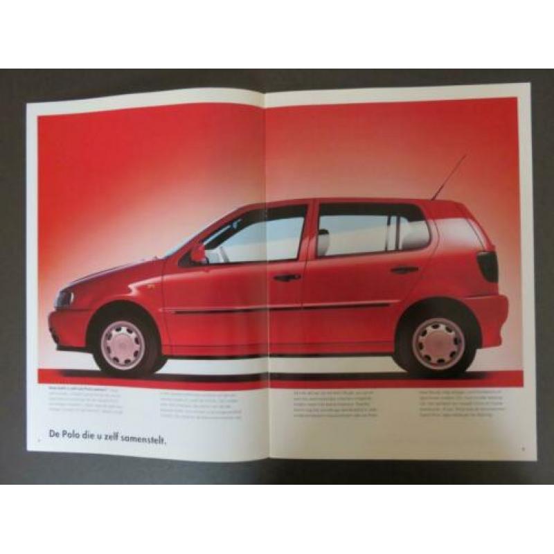 autofolder / brochure Volkswagen Polo modeljaar 1994