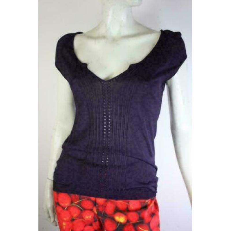 Paarse top van Hermes! Nlse mt 38