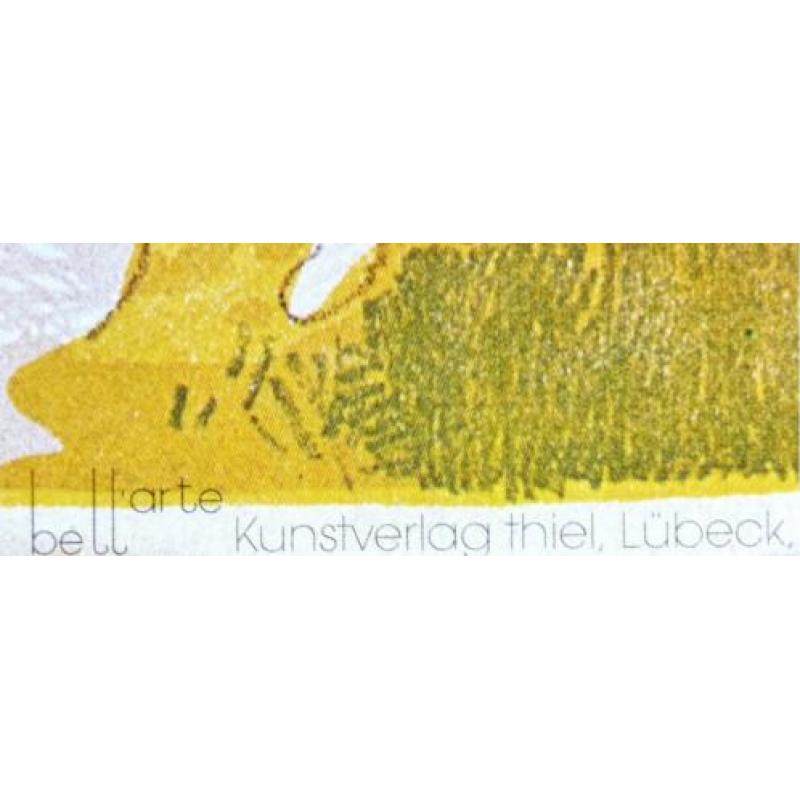 Bal De La Grenouillere - Original Gallery Poster - 60x79 cm