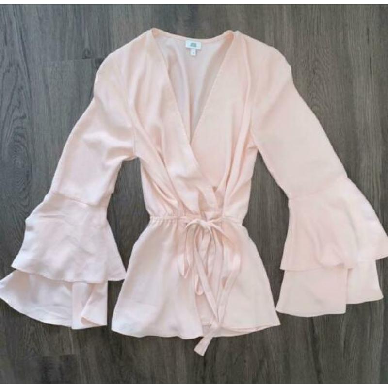 Kleding nieuw, blouse, ongedragen, River Island, roze,Vinted
