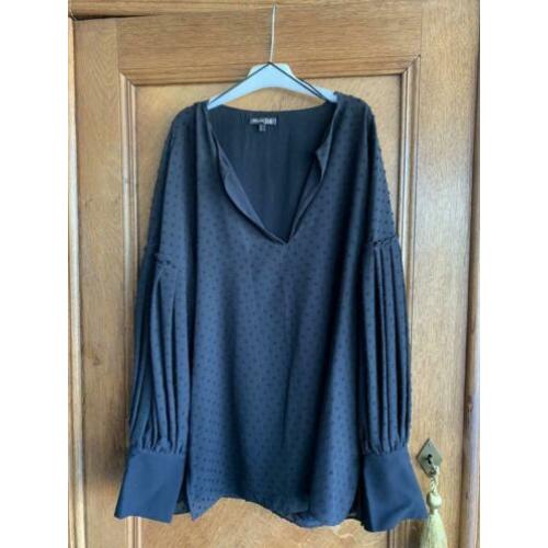 Massimo Dutti blouse maat 40 zwart