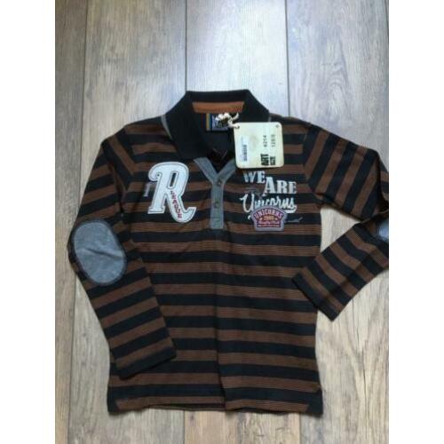 Knot So Bad polo Longsleeve Maat 128 nieuw