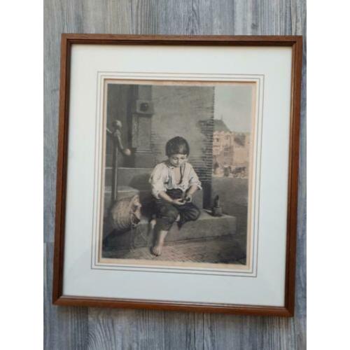 3 kleuren litho C.W. Mieling