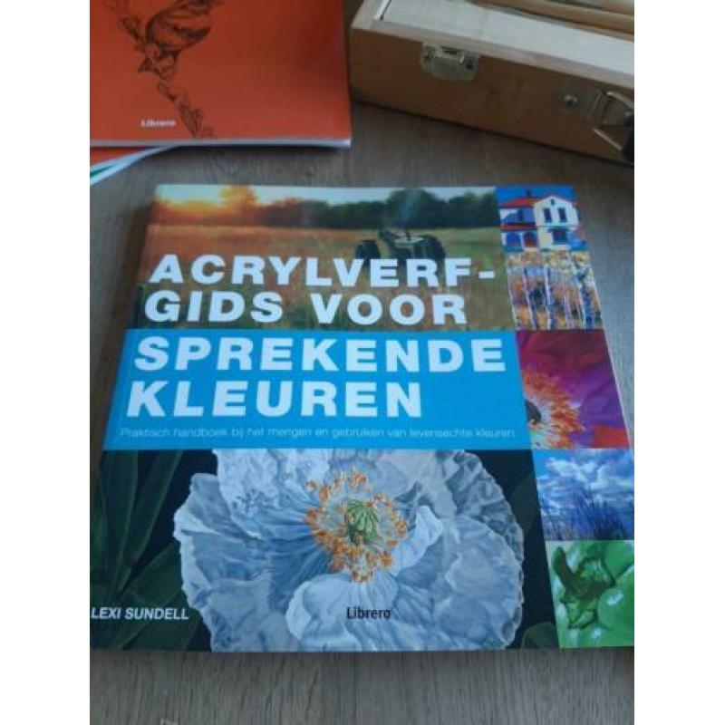 Schilderskist met toebehoren!