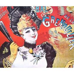Bal De La Grenouillere - Original Gallery Poster - 60x79 cm