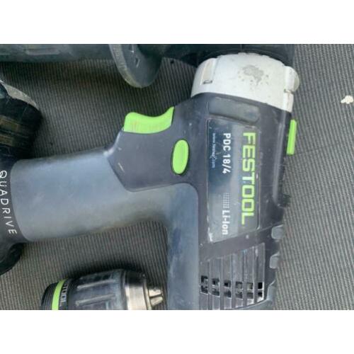 Festool slaag schroefmachine