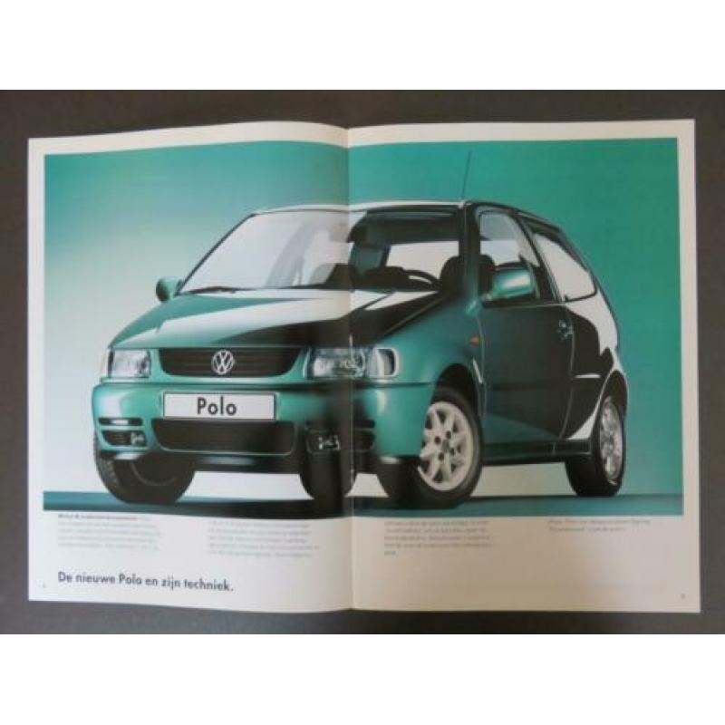 autofolder / brochure Volkswagen Polo modeljaar 1994