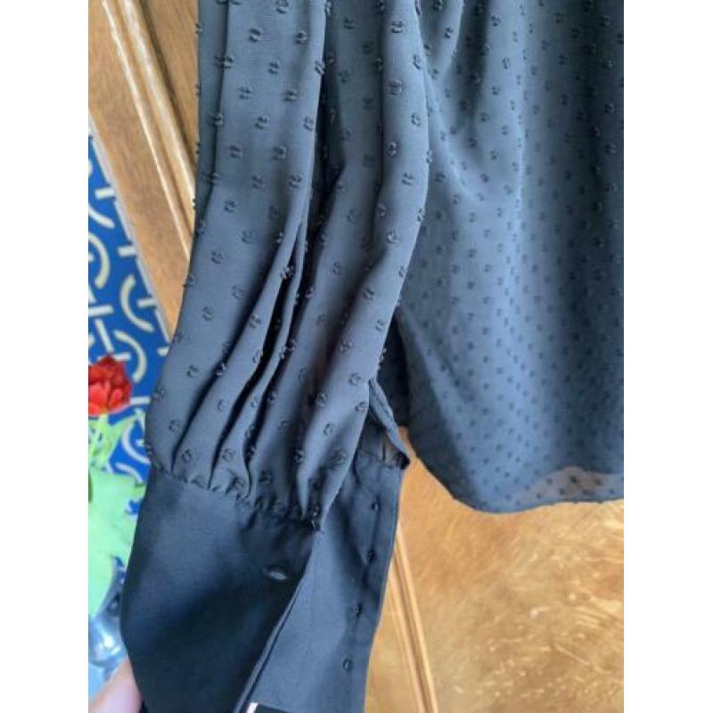 Massimo Dutti blouse maat 40 zwart