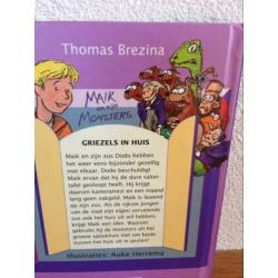 Griezels in huis, Thomas Brezina, leesboek boek