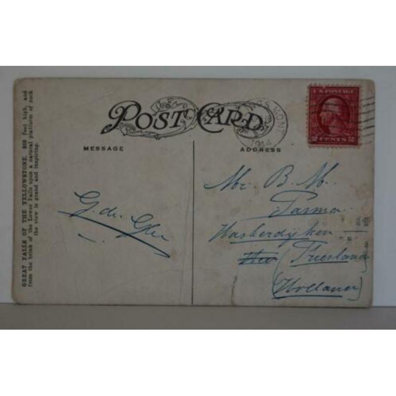Ansichtkaarten USA Bijzonder VS 1914 + 1916 BL13+14
