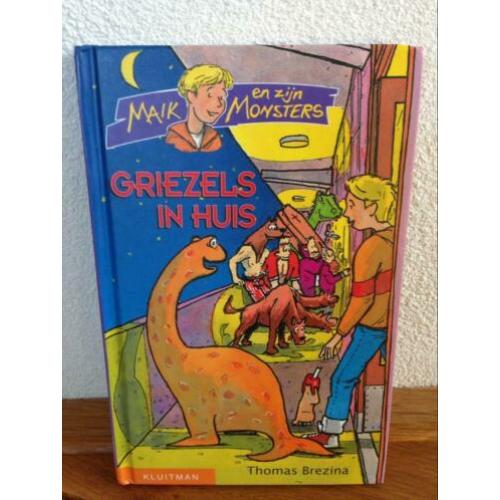 Griezels in huis, Thomas Brezina, leesboek boek