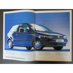 autofolder / brochure Volkswagen Polo modeljaar 1994