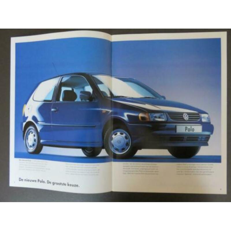 autofolder / brochure Volkswagen Polo modeljaar 1994