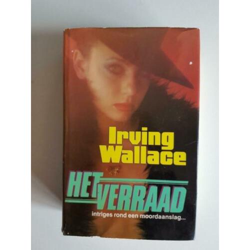 Irving Wallace, het verraad, boek goed, kaft slecht