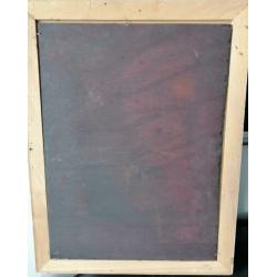Isaac israels "" Vrouw in tuin "" olieverf op board