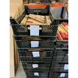 Partij 1500 stuks Hickory hamer moker steel stelen NIEUW