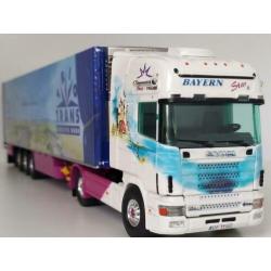 SCANIA 164L trekker met koeltrailer "Trio-Trans"