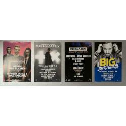 Originele dj aankondiging ibiza posters