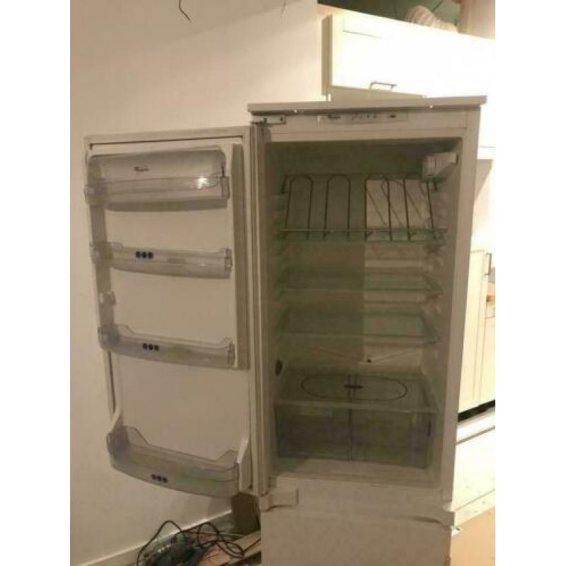 Whirpool inbouw koelkast vriezer 173x53x52 cm