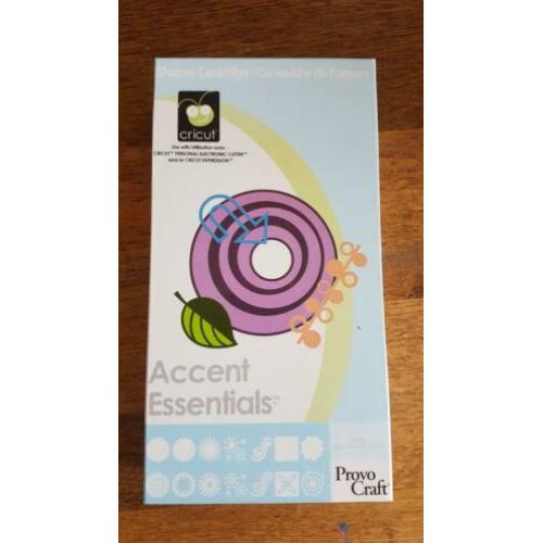 Cricut cartridge. Accent essentials
