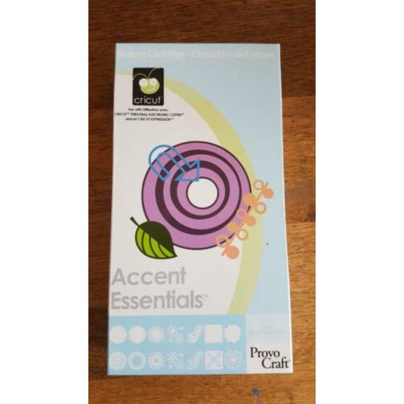 Cricut cartridge. Accent essentials