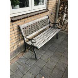 Gietijzeren tuinbank