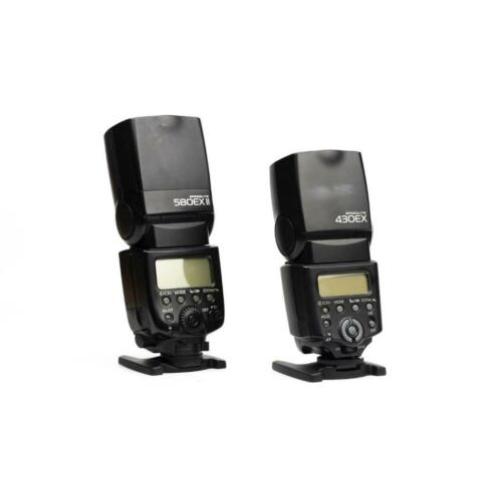 Canon Speedlites 430 EX en 580 EX II