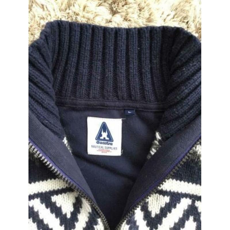 Gaastra trui donkerblauw maat L
