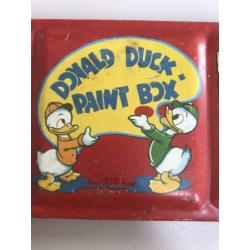 Donald duck paint box