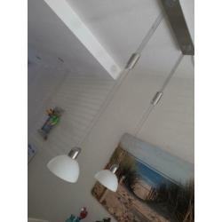 Shine a light?? set met in hoogte verstelbare halogeenlampen