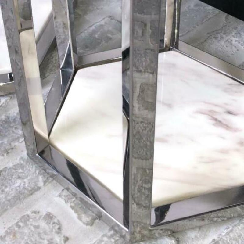 Design bijzettafel (Eichholtz / Eric Kuster stijl) NIEUW