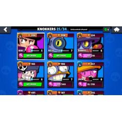 5K Brawl Stars account + Leon