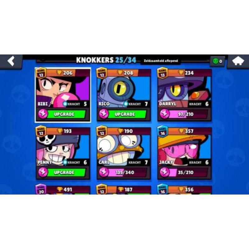 5K Brawl Stars account + Leon
