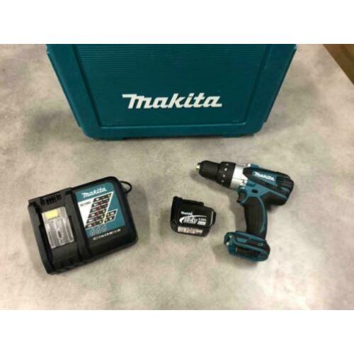 MAKITA ACCU BOORMACHINE 14,4v DDF448 3.0AH SCHROEFMACHINE