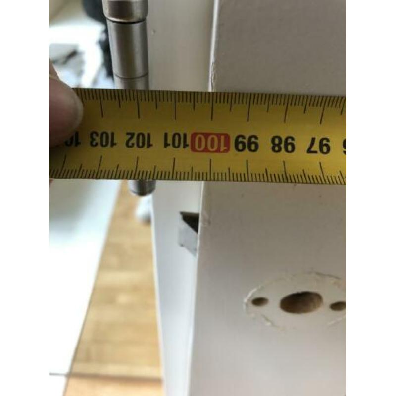 Twee stuks binnen deuren met facet geslepen glas
