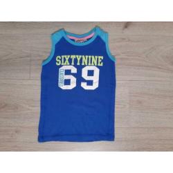 3x hemdje singlet shirt maat 104-110 oa Vingino jongen