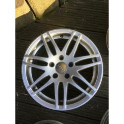 4 aluminium velgen 16 inch o.a. Voor Audi A3