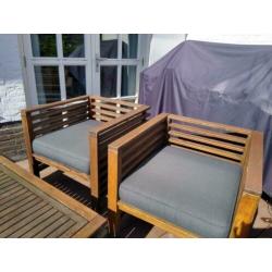 Houten loungeset tuin (Hartman Excellence)